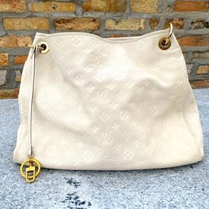 Authentic Louis Vuitton Artsy MM Handbag Monogram Empreinte